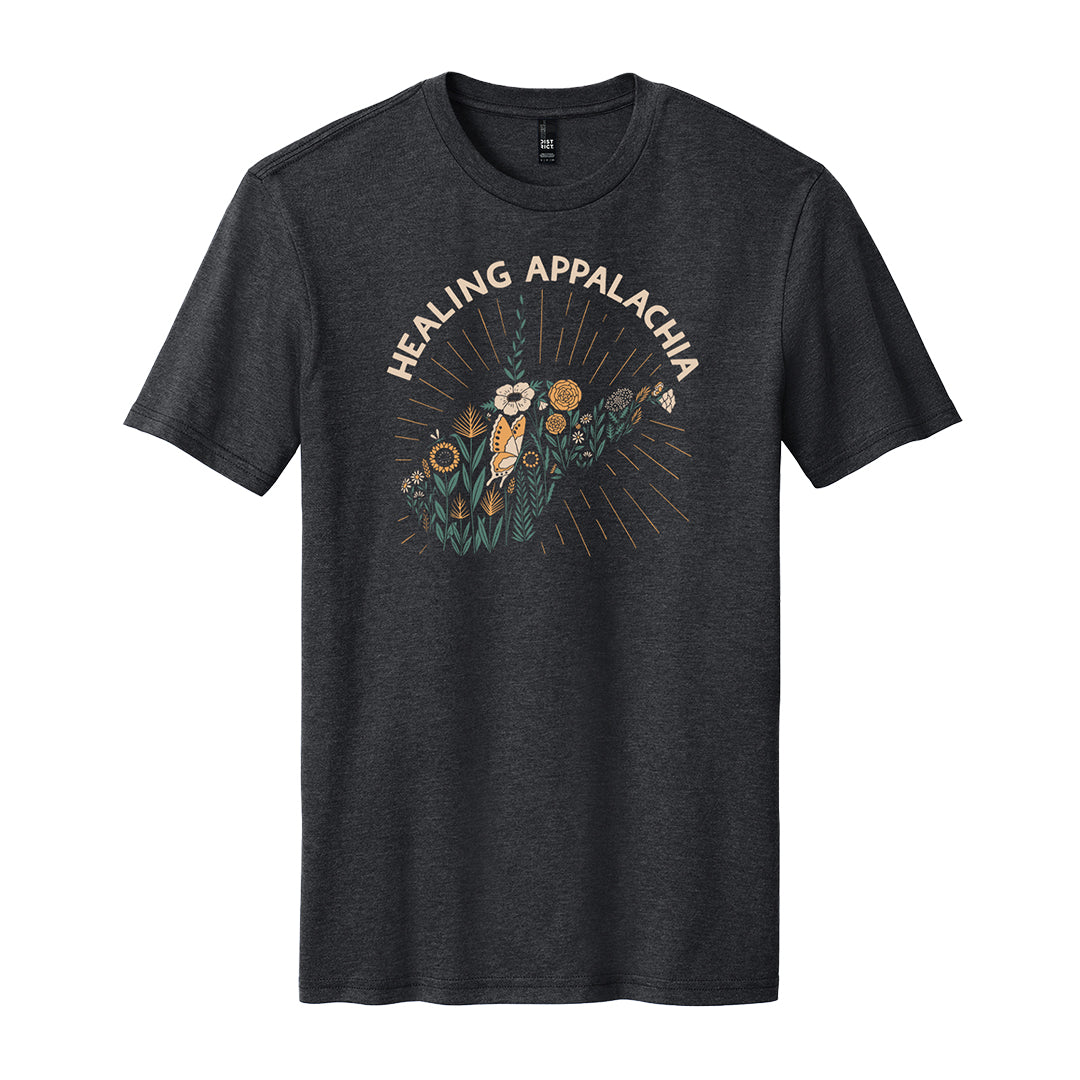 Healing Appalachia West Virginia State T-Shirt