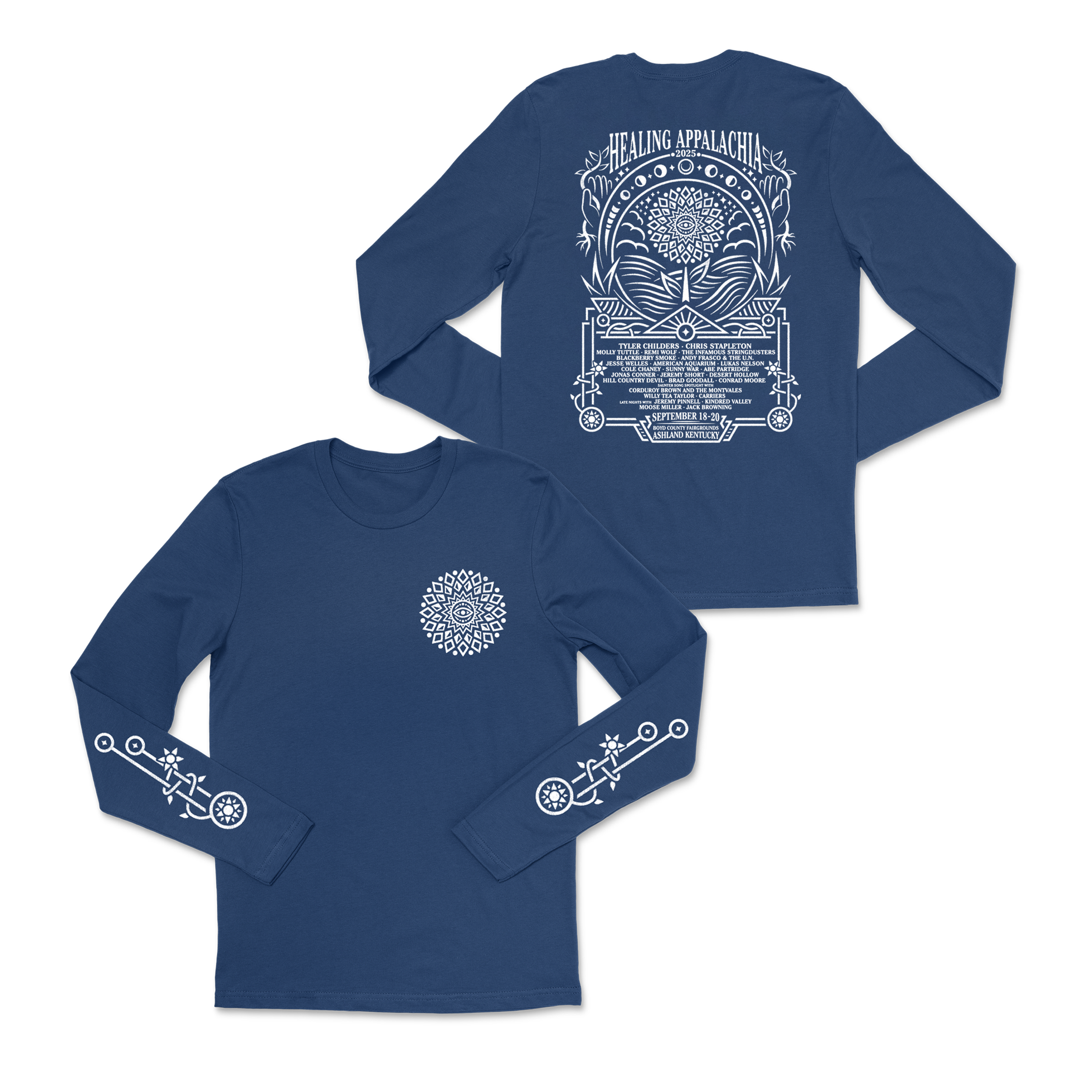 Healing Appalachia 2025 Long Sleeve Event Shirt