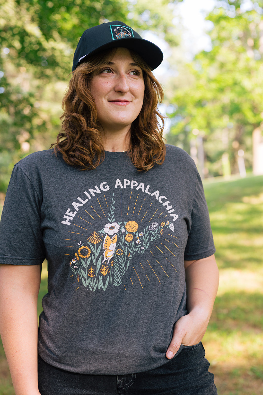 Healing Appalachia West Virginia State T-Shirt