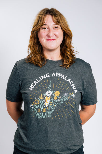 Healing Appalachia West Virginia State T-Shirt