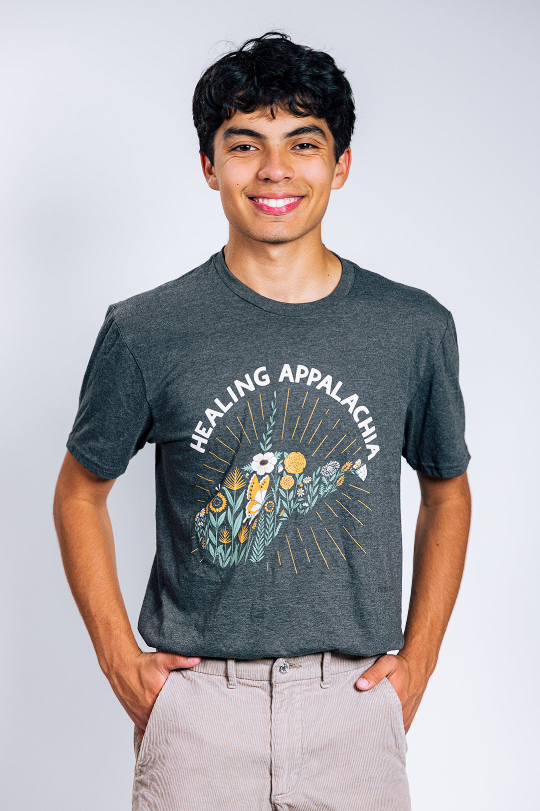 Healing Appalachia West Virginia State T-Shirt