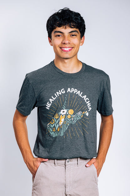 Healing Appalachia West Virginia State T-Shirt